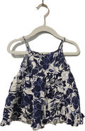 Joe Fresh Dress Blue and White Floral 6-12m