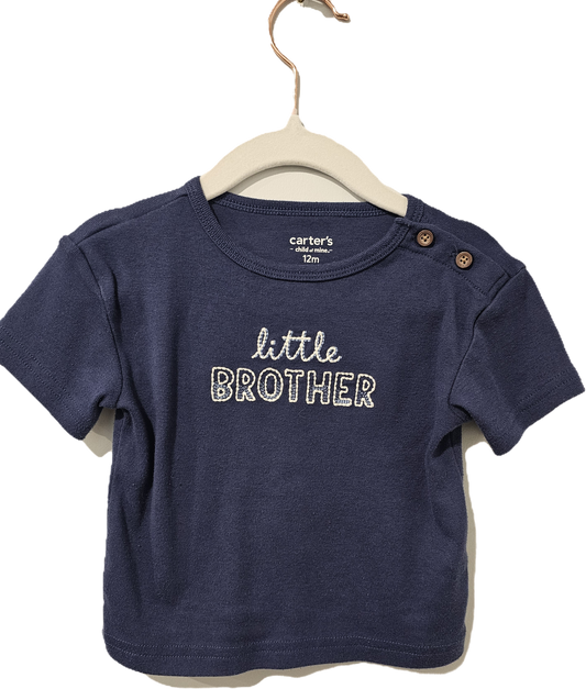 Carter's T Shirt Little Brother 12m