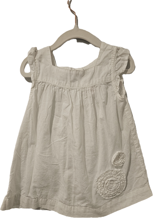 Osh Kosh White Dress Top 5T