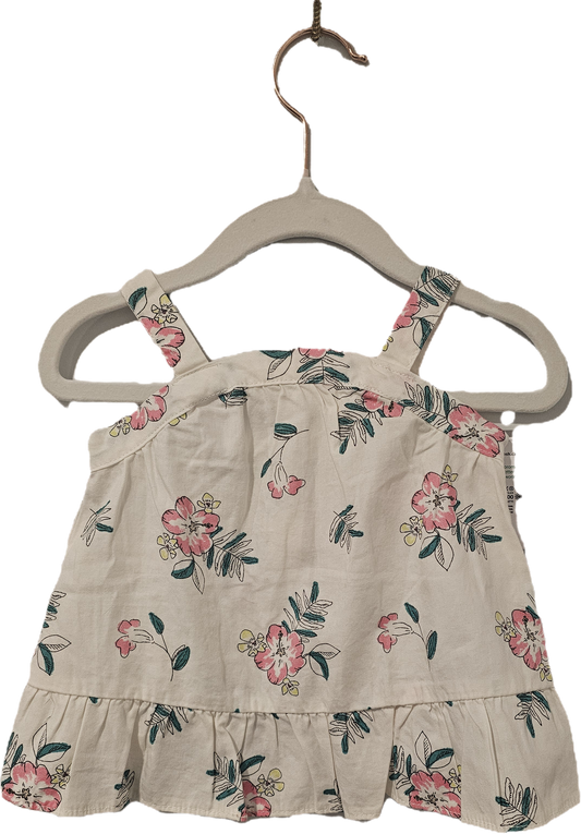 NWT Carter's Top Floral 6m