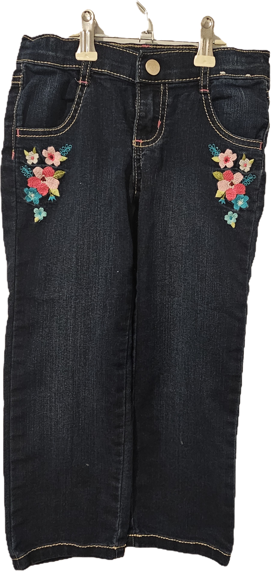 Gymboree Jeans Floral 4T