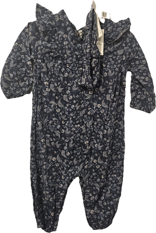 Old Navy NWT Full Piece Romper with Headband 6-12m