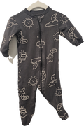 George Sleeper Grey with Suns 3-6m