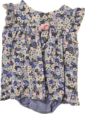Isaac Mizrahi Romper Floral Purple Size 3-6m