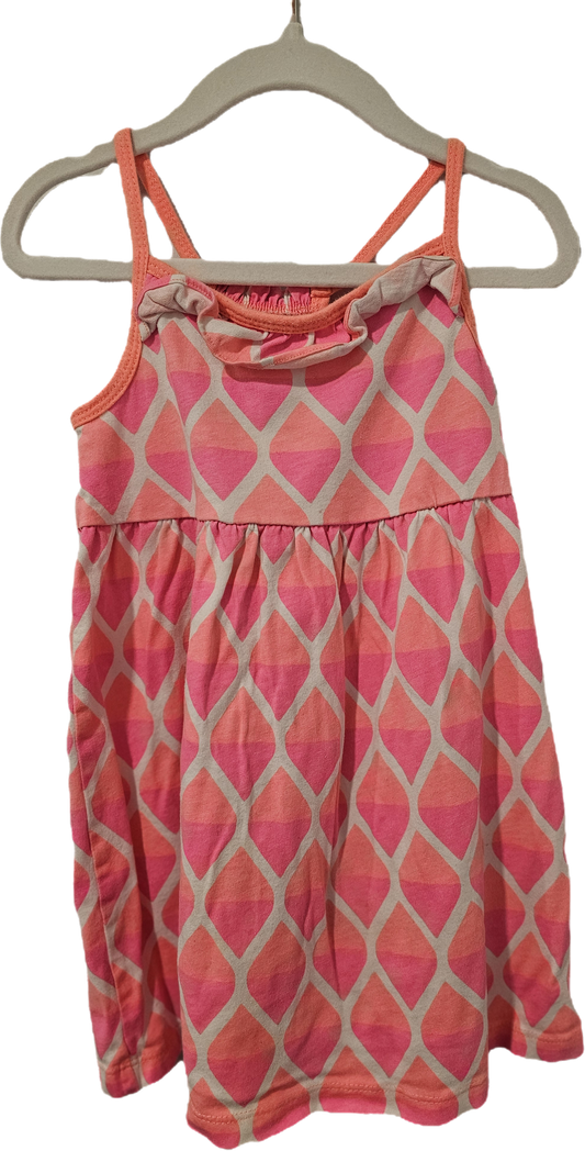 Carter's Summer DRess Pink Diamonds Size 2