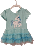 Bumble and Birdie Short Sleeved Shirt Unicorn 2T