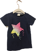 T Shirt Navy with Star 2T