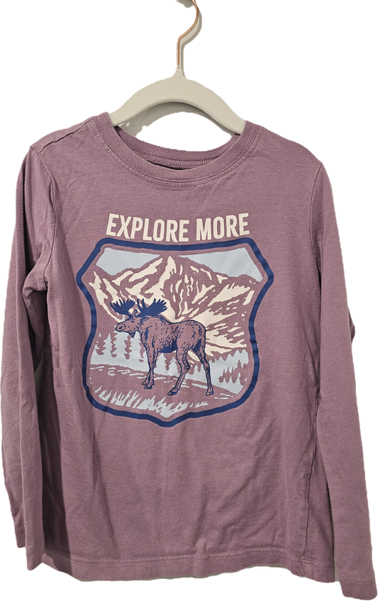 Osh Kosh Originals Long Sleeved Shirt Moose 5T