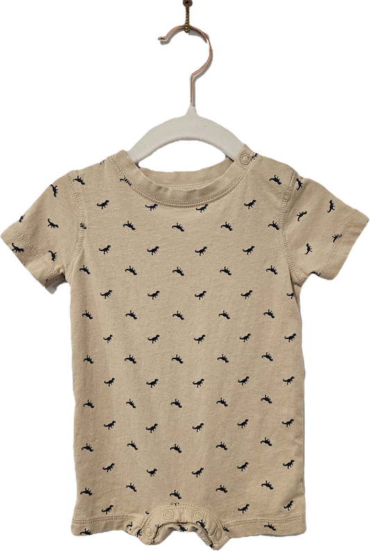 George Summer Romper Dinos 0-3m