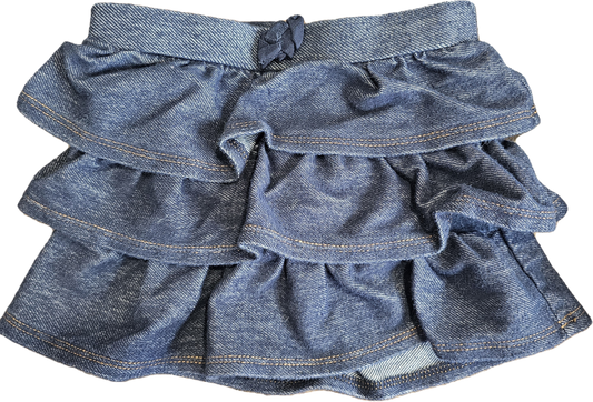 Old Navy Denim Skort 6-12m