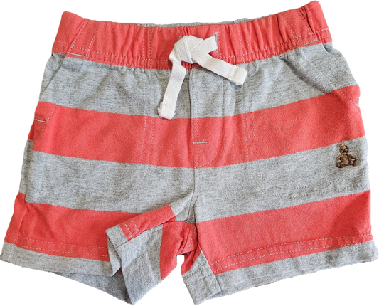 Baby Gap Striped Orange Shorts 6-12m