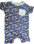 Monkey Bars Romper Truck 3-6m