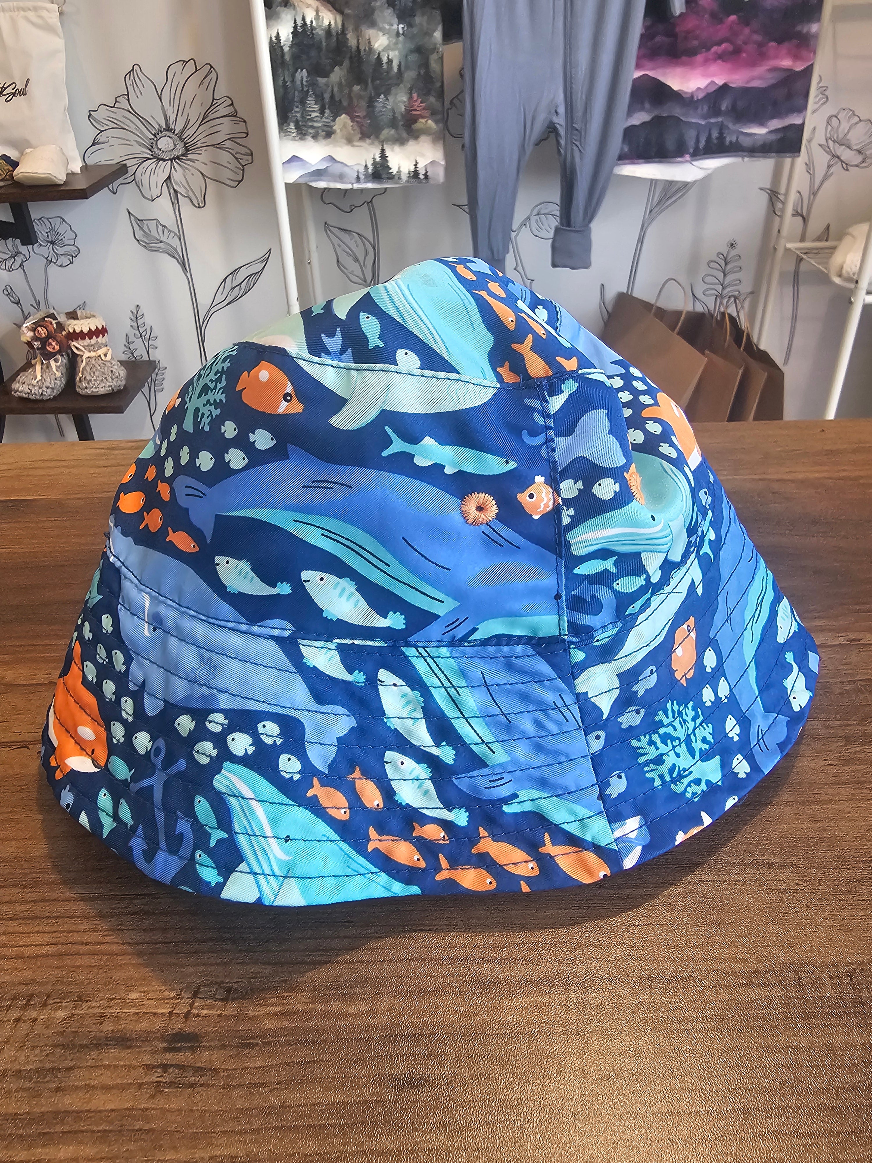 UV Skinz Sunhat Whales 12m