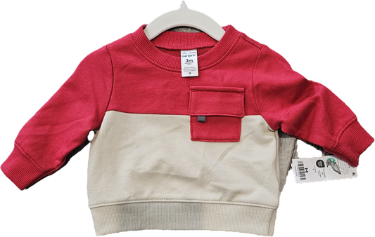 Carter's Red Sweatshirt 3m
