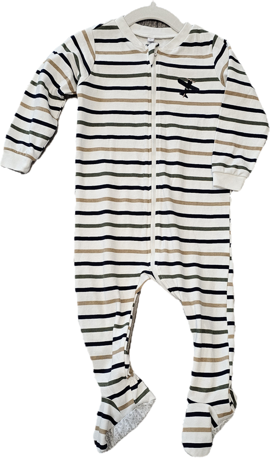Pekkle Sleeper Striped Plane 18m