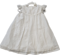 Baby B'Gosh White Dress 24m