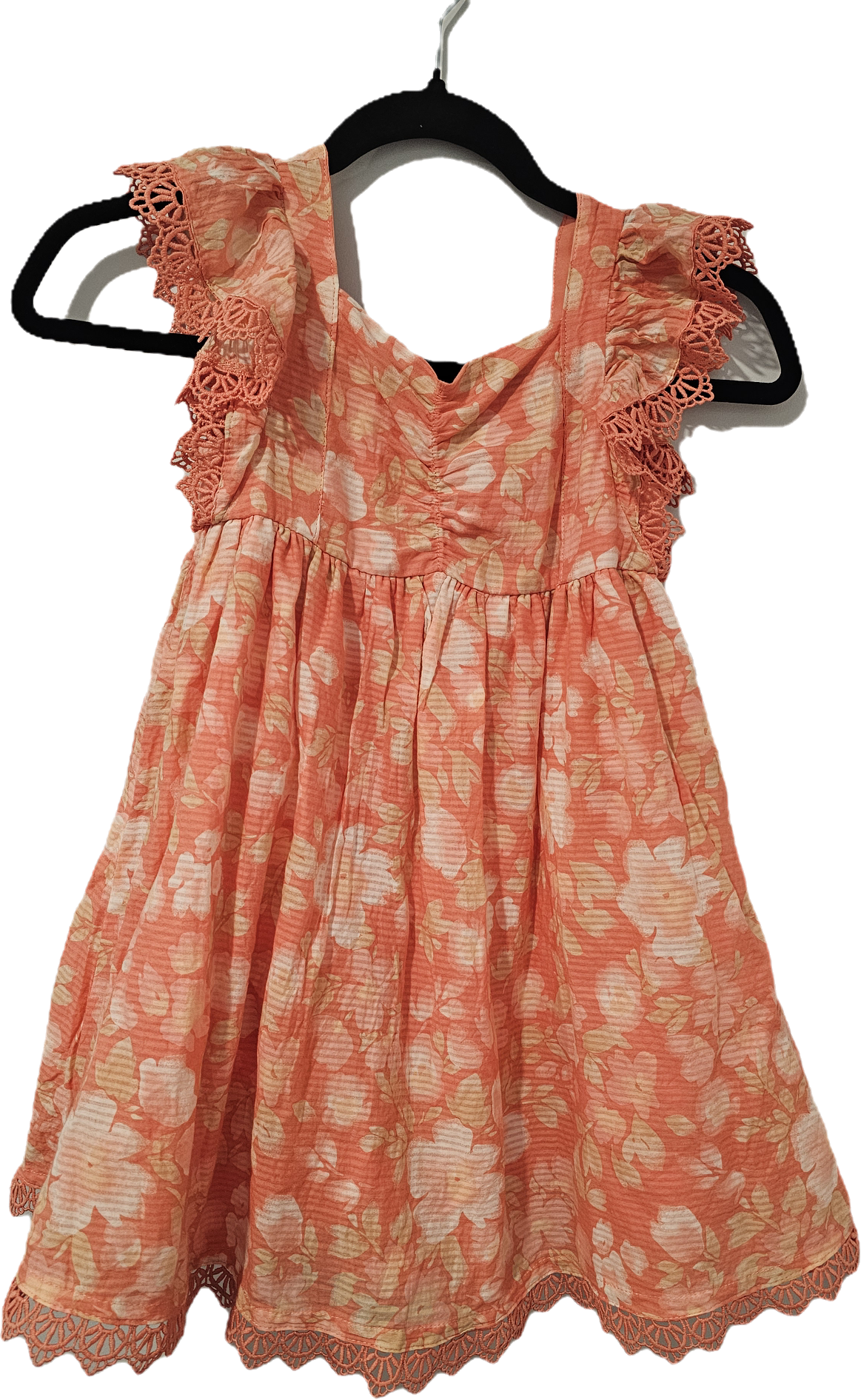 Cynthia Rowley Dress Orange Floral Dress 7