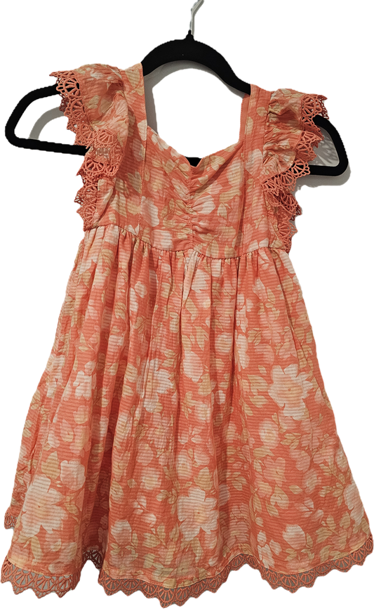 Cynthia Rowley Dress Orange Floral Dress 7