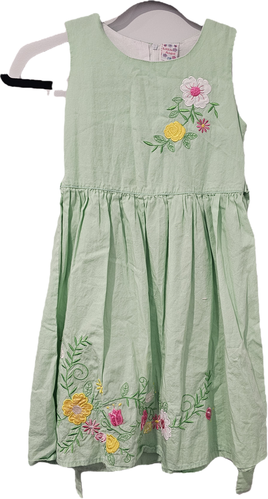 Little Angel Dress Mint Green 7