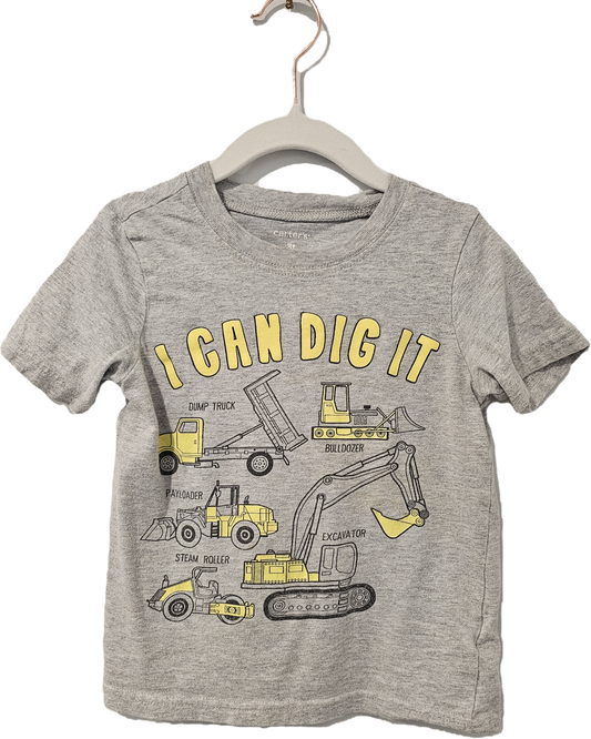 Carter's T Shirt Trucks 3T