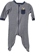 George Sleeper Striped Bunny 6-12m