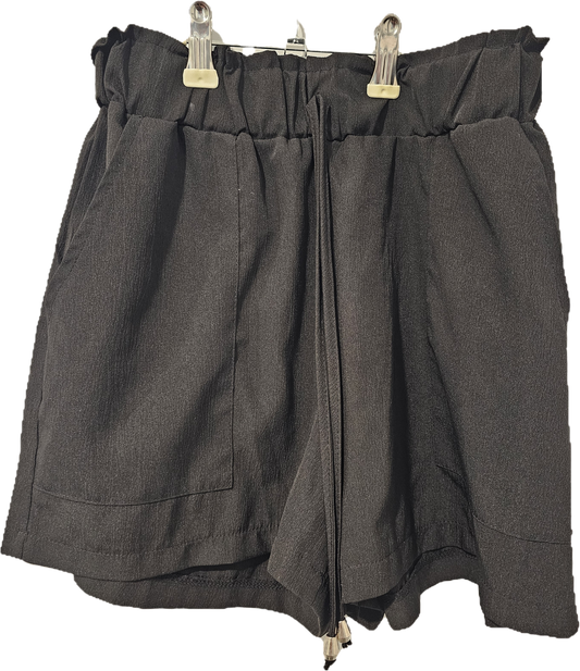 Unknown Shorts Black with String Small