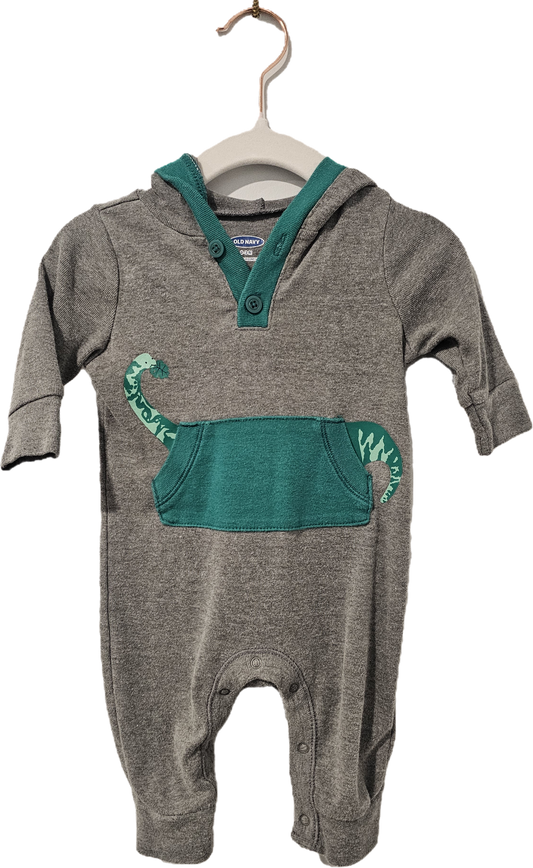 Old Navy Full Piece Dino 0-3m