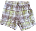 Carter's Green Plaid Shorts 6m