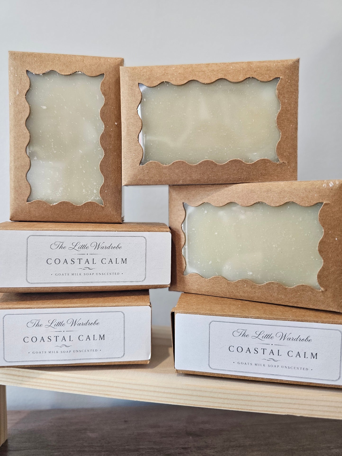 The Little Wardrobe-"Coastal Calm" Goats Milk Unscented Soap Bar