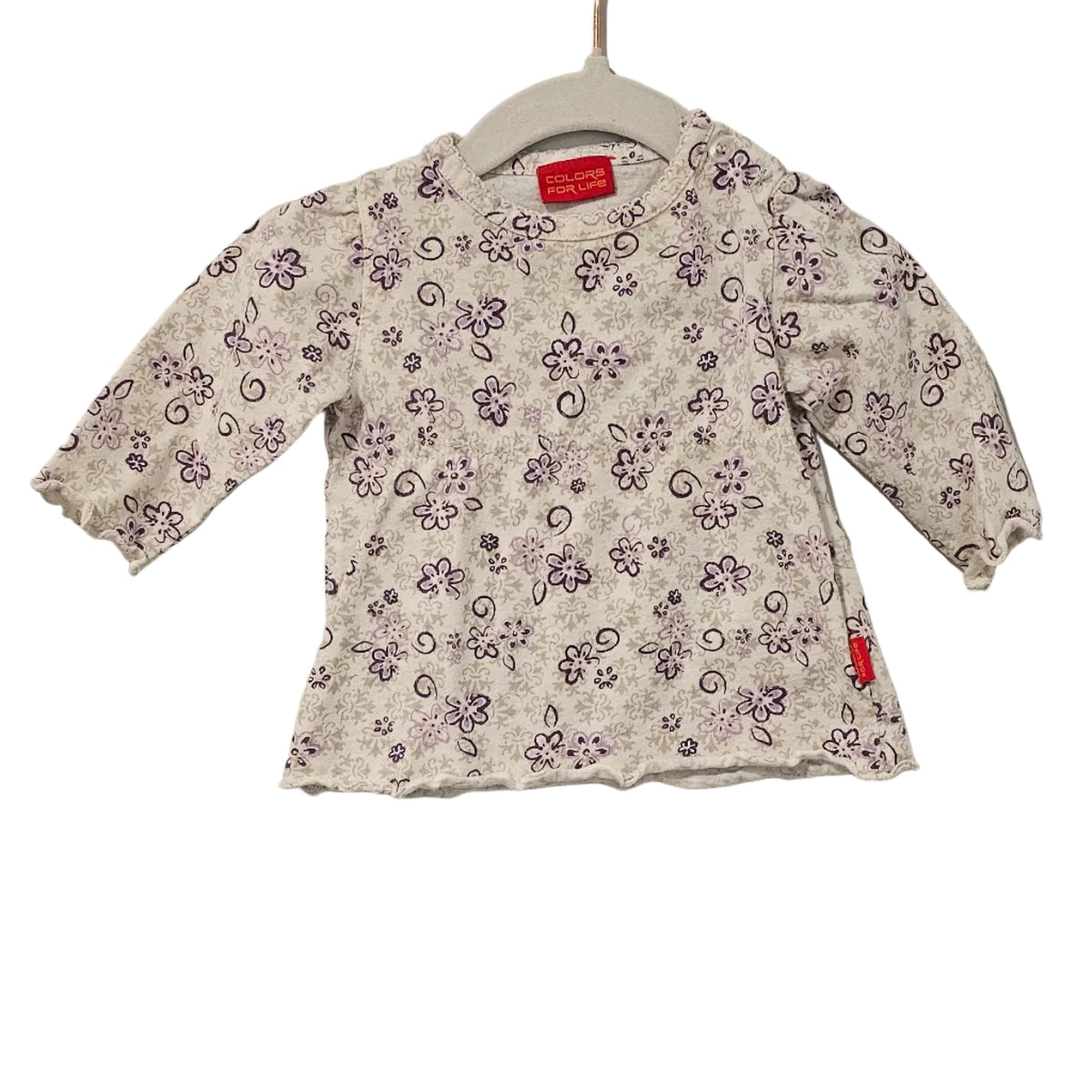 Colours for Life Long Sleeved Shirt 0-3m