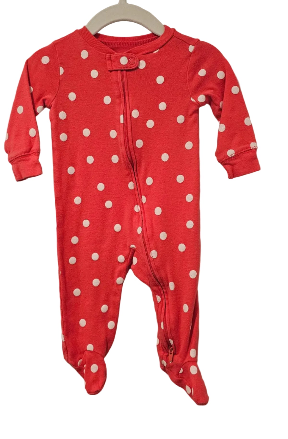 Carter's Polka Dot Sleeper 6m