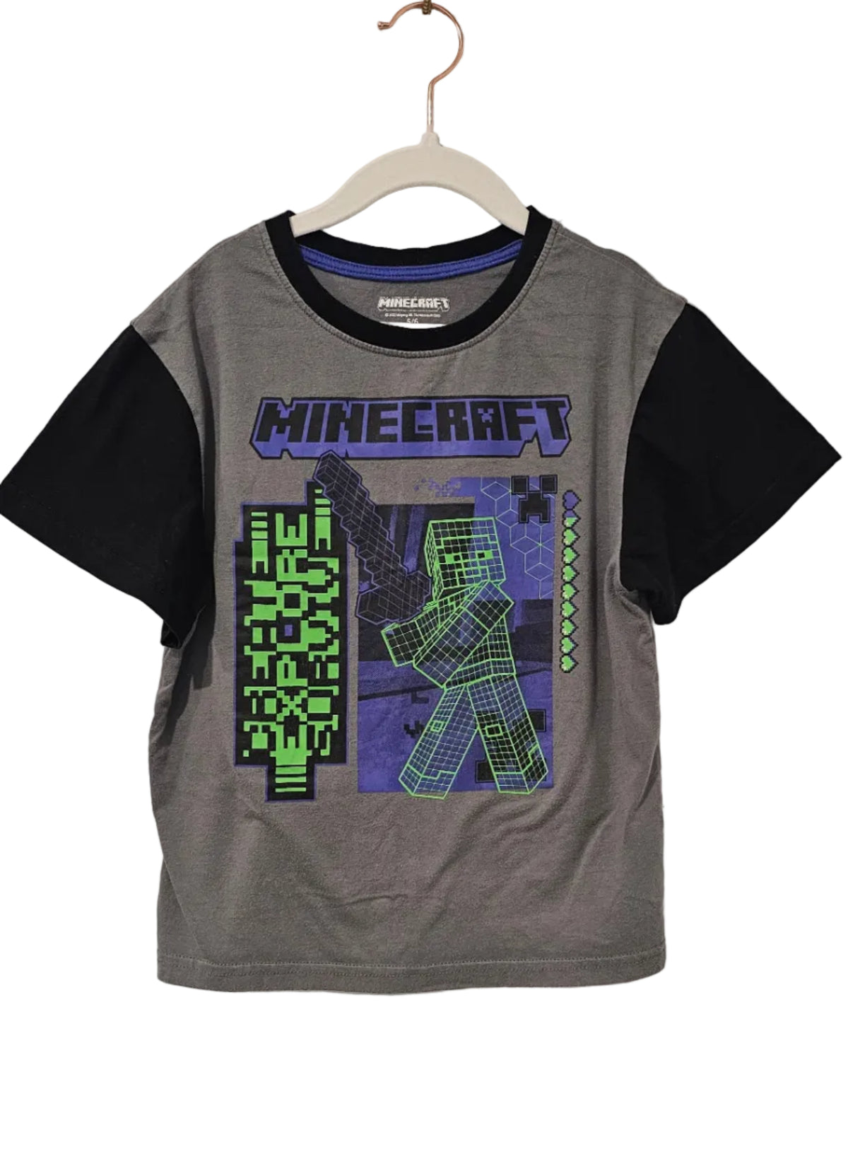 Minecraft T Shirt 5-6