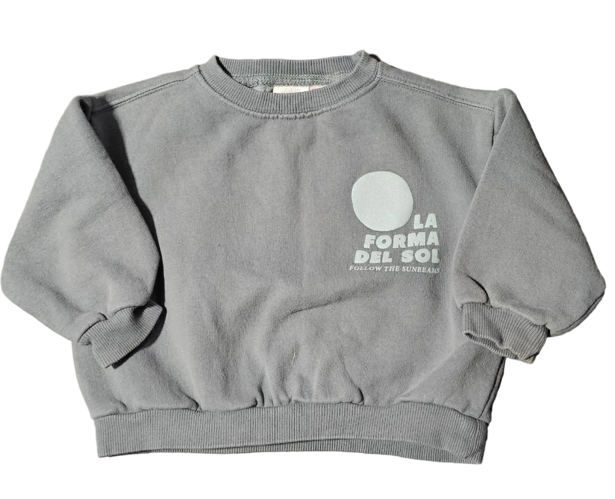 Zara baby/kids crewneck sweatshirt 2-3