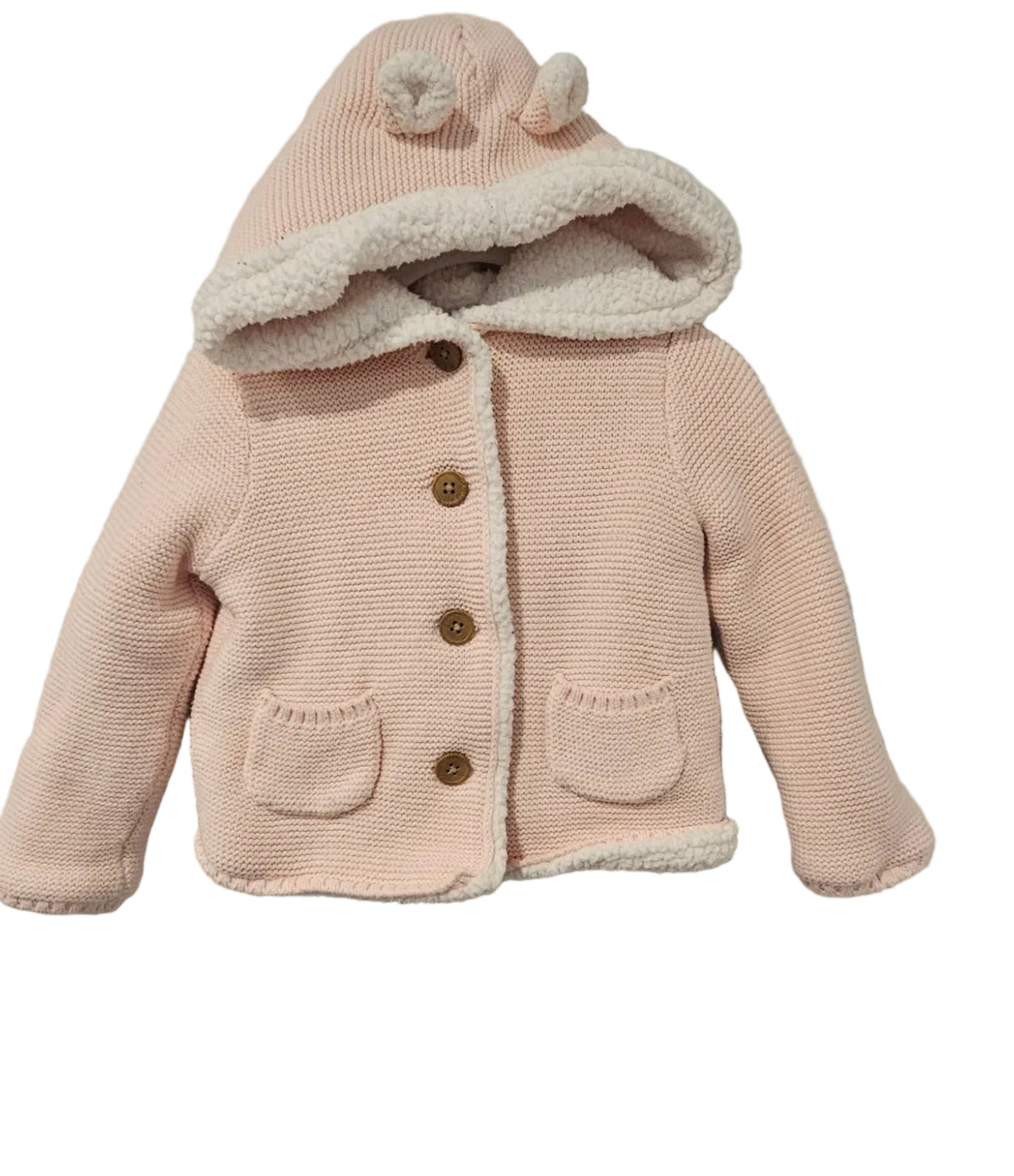 Carter's Heavy Knit Sweater with Hood 24m