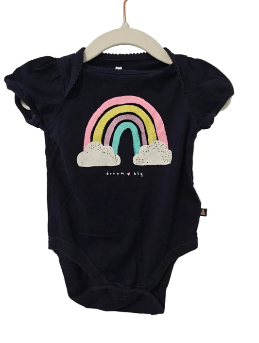 Baby Gap Onesie with Rainbows 3-6m