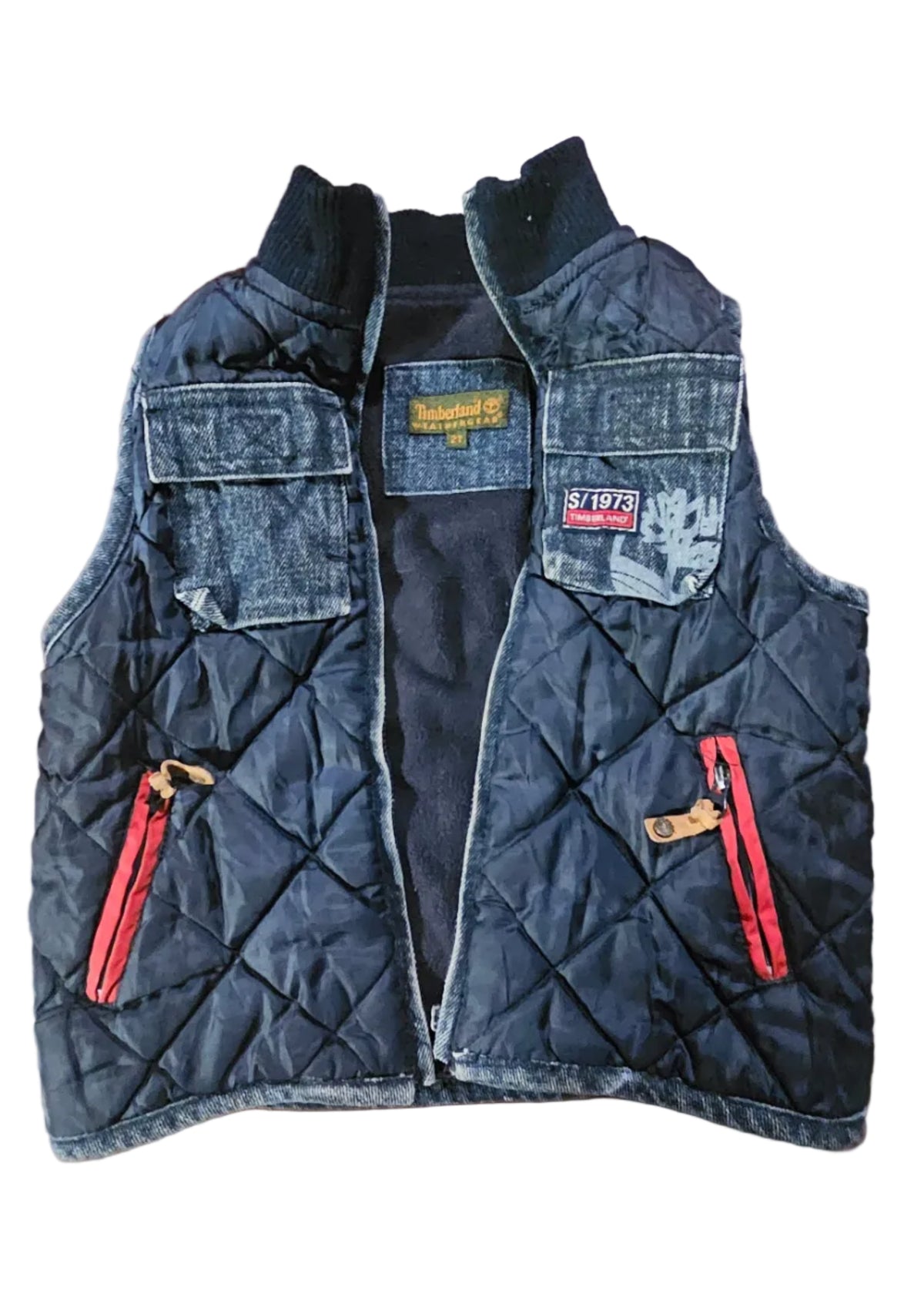 Timberland Quilted Puffer Vest 2T