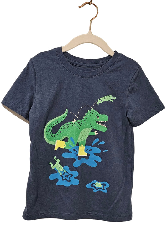 Cat & Jack Dino Splash Graphic Tee 4T