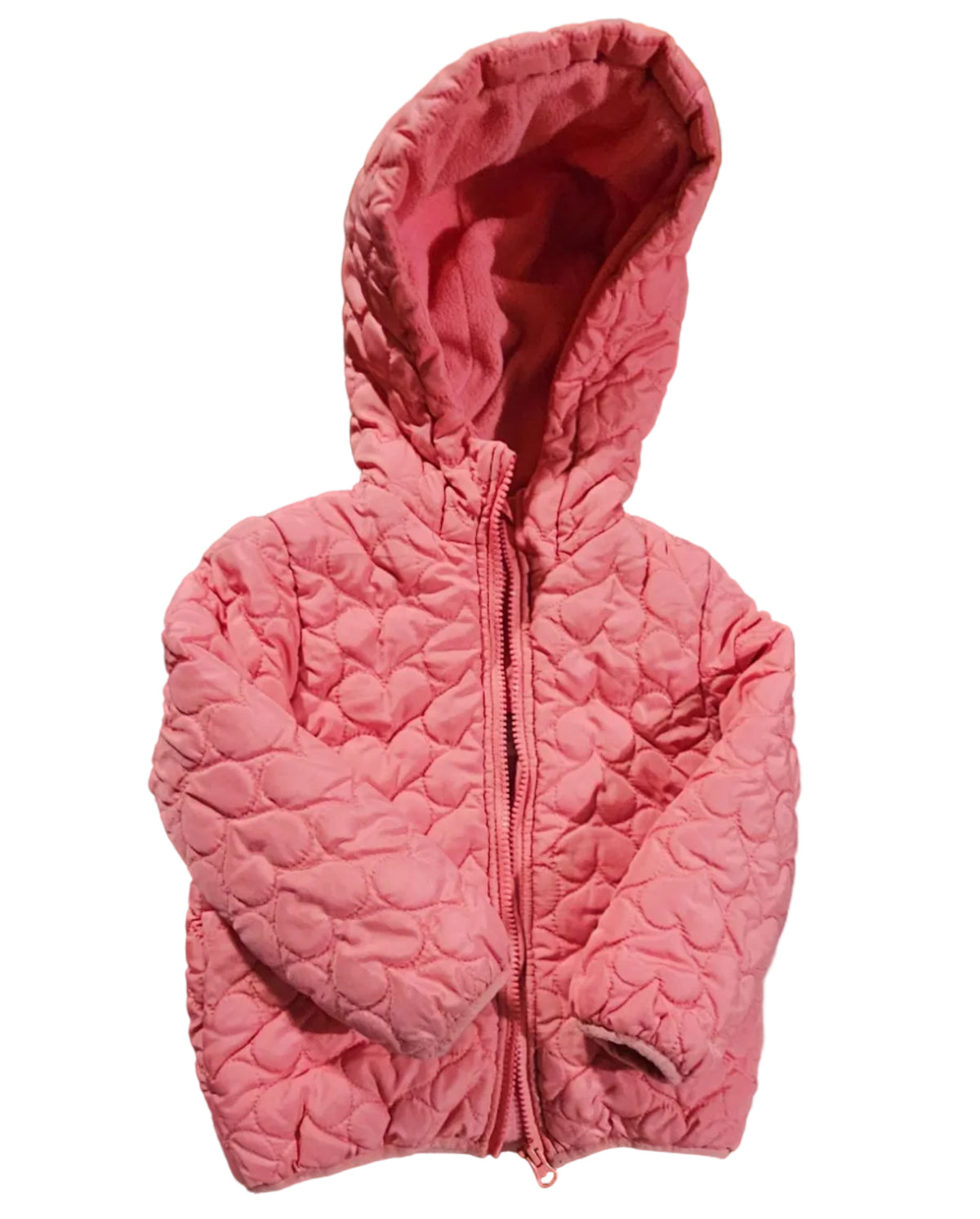 Carter's Dusty Rose Quilted Hooded Jacket 3T