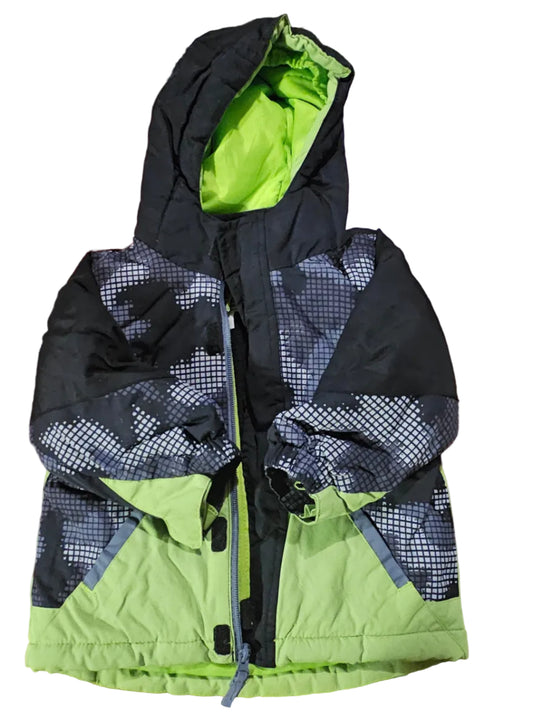 The Children's Place Neon Yellow Ski Jacket 18-24M
