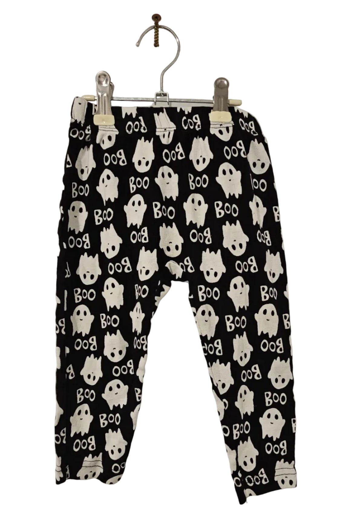 Koukioo Black Ghost "Boo" Print Jogger Pants 18M