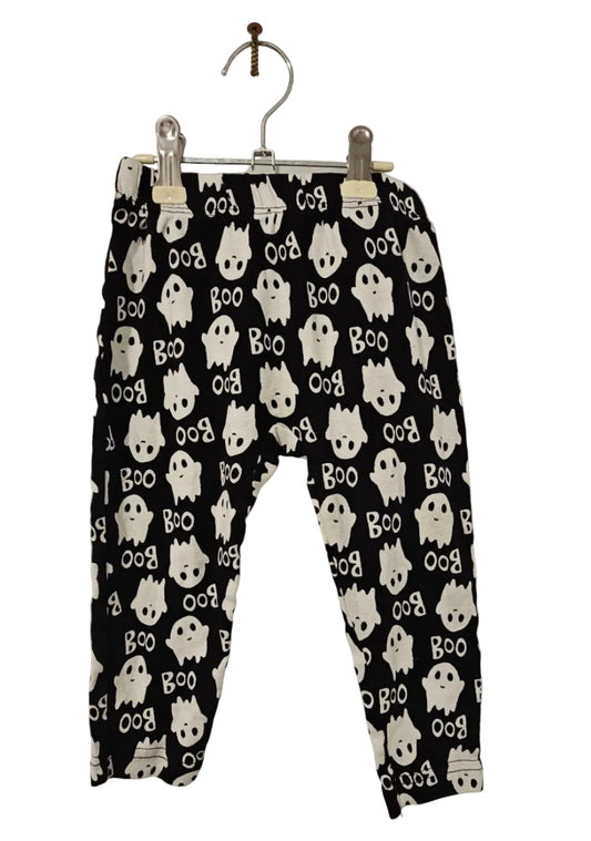 Koukioo Black Ghost "Boo" Print Jogger Pants 18M