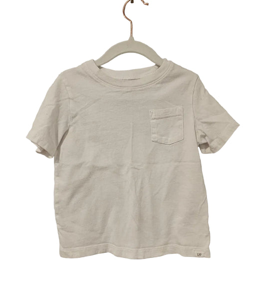 White Gap short-sleeved T-shirt with chest pocket