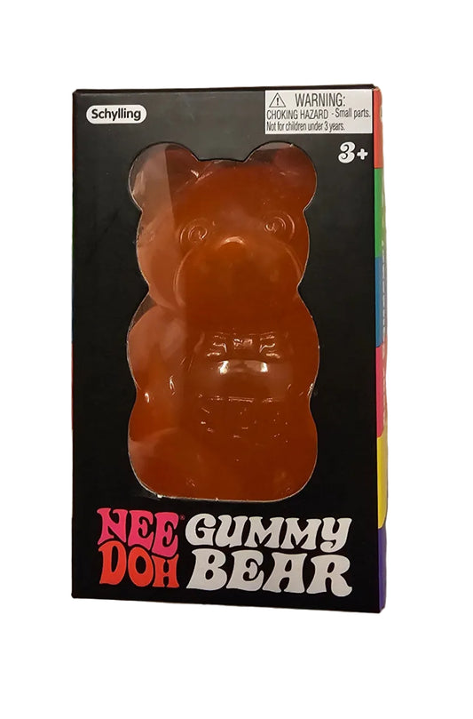 NeeDoh Gummy Bear, Orange – New
