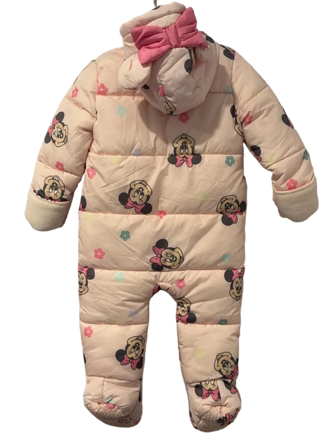 Back of Disney at Primark Minnie Mouse print snowsuit