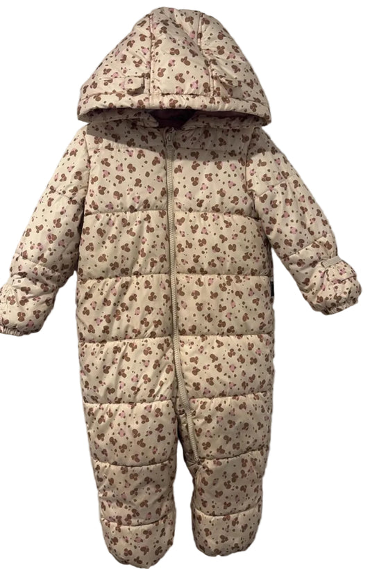 Pink fleece lining and attached $13 price tag