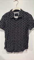 New Dot Dress Shirt Denim & Flower