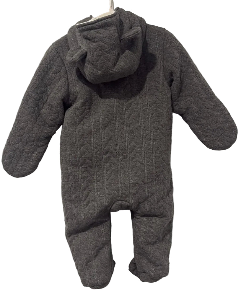 Back of First Wish pram suit