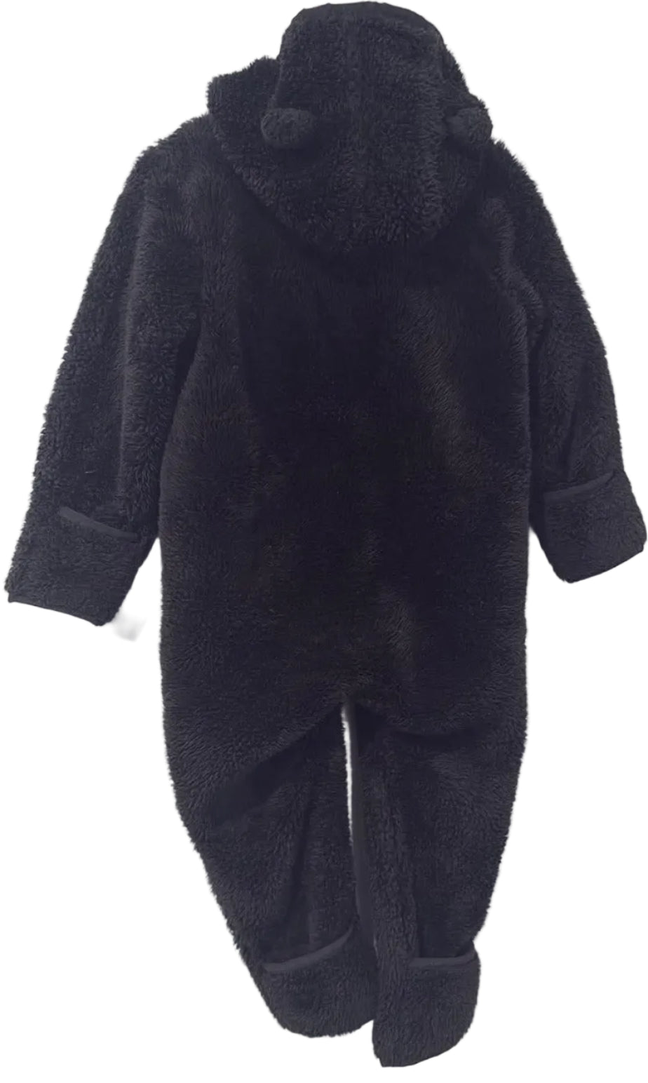 Back of Baby Gap one-piece with hood ears
