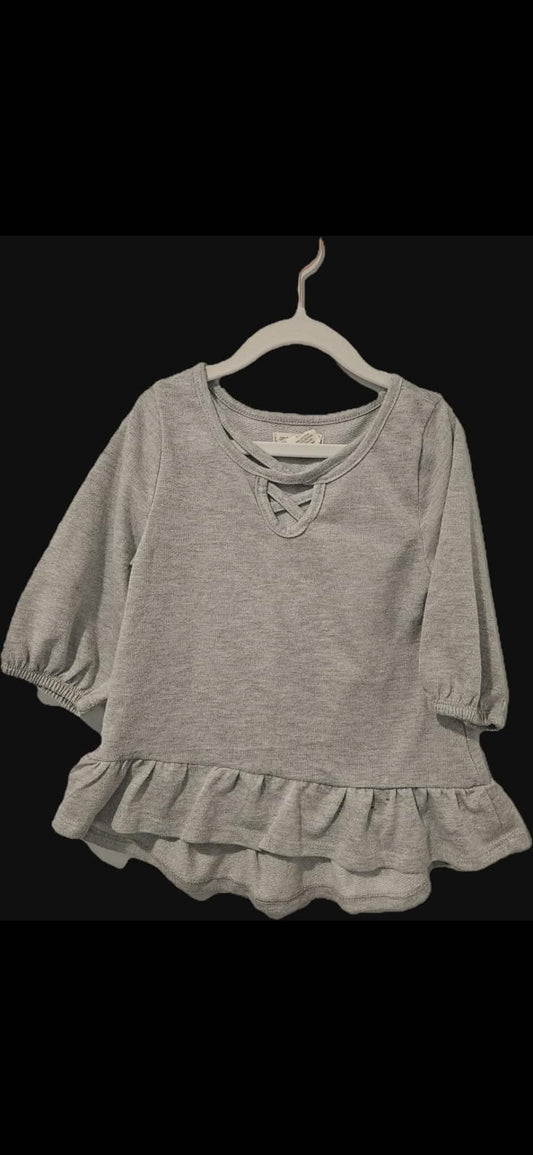 One Step Up Grey Long Sleeve 7-8