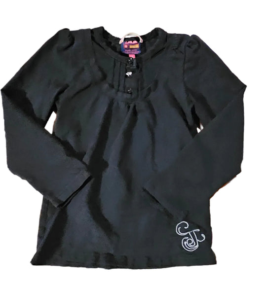 Juliette & Romeo black long-sleeve top